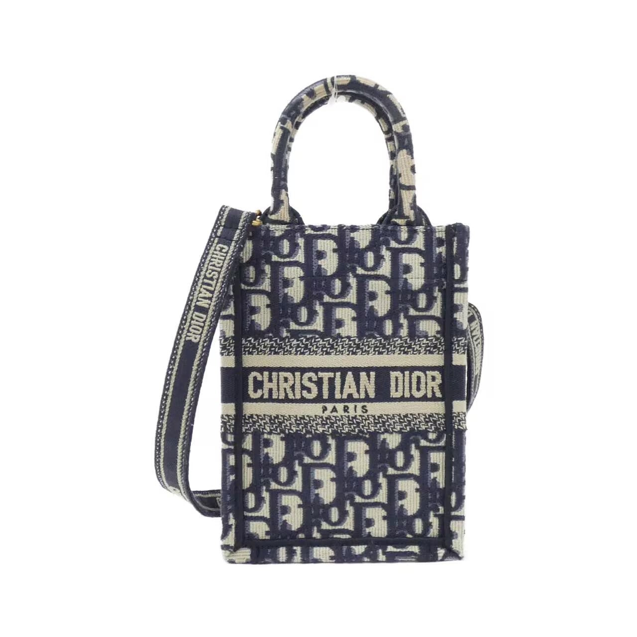 クリスチャンディオール DIOR OBLIQUE ディオール ブック トート ミニ バーティカル バッグ S5555CRIW ミニバッグ