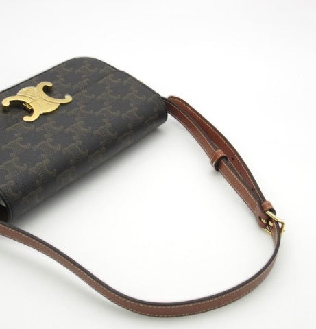 CELINE(セリーヌ) トリオンフショルダー バッグ ショルダーバッグ バッグ レディース 194142CUZ.04LU 【中古】
