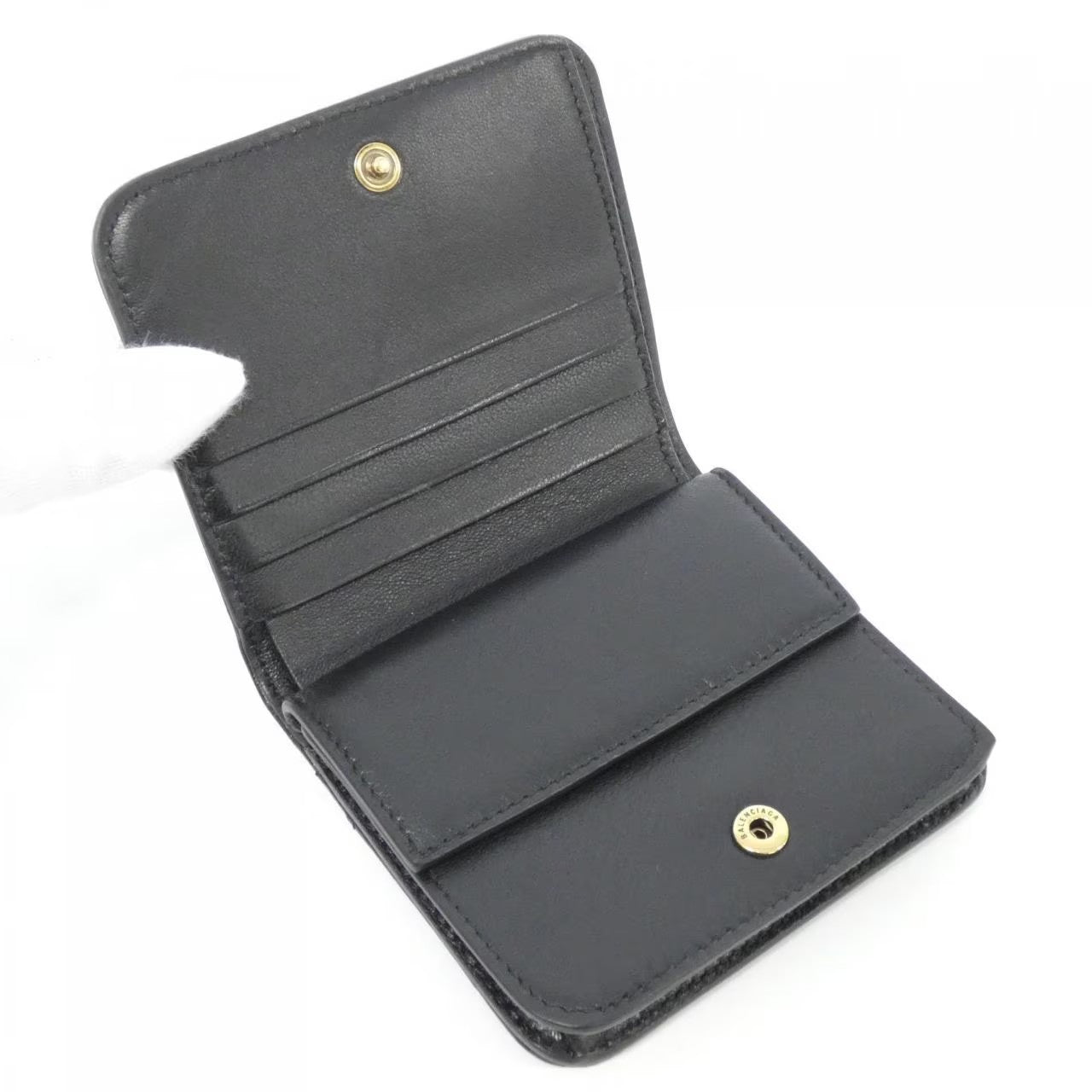 【新品】バレンシアガ モナコ フラップ コイン＆カード ケース 765459 2AAXB 財布
